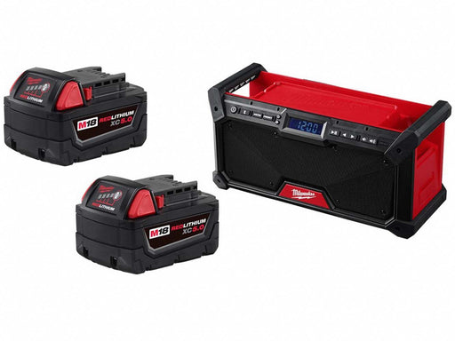 M18 XC5.0 Battery Two Pack M18 Radio