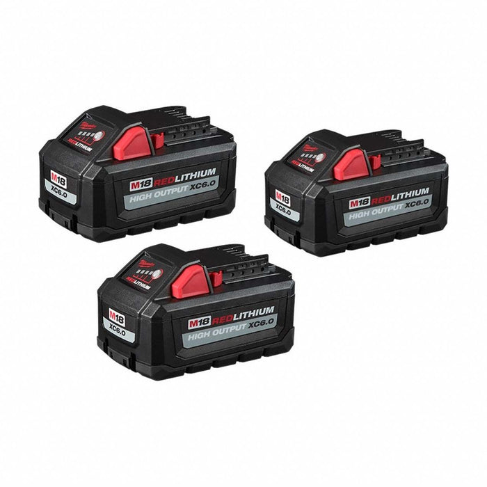 M18 REDLITHIUM HO XC6.0 Battery 3PK