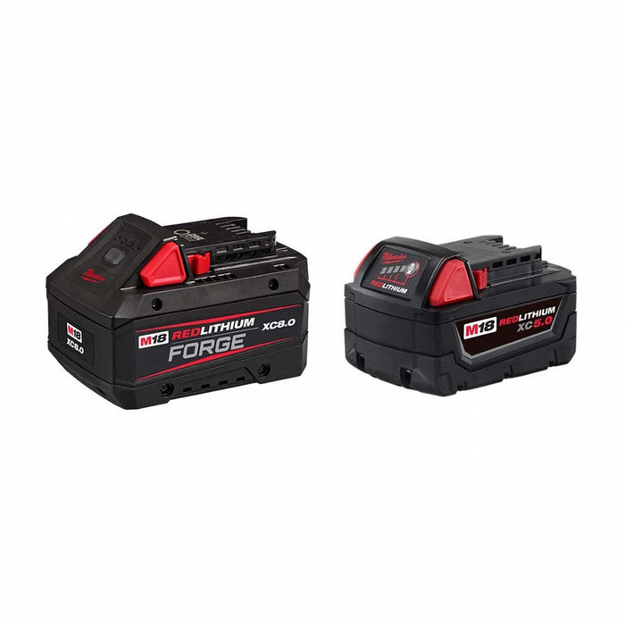 M18 FORGE XC8.0 Battery + XC5.0 Battery