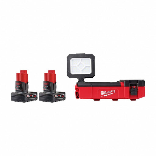 M12 XC Bat 2PK+M12 PACKOUT Flood Light