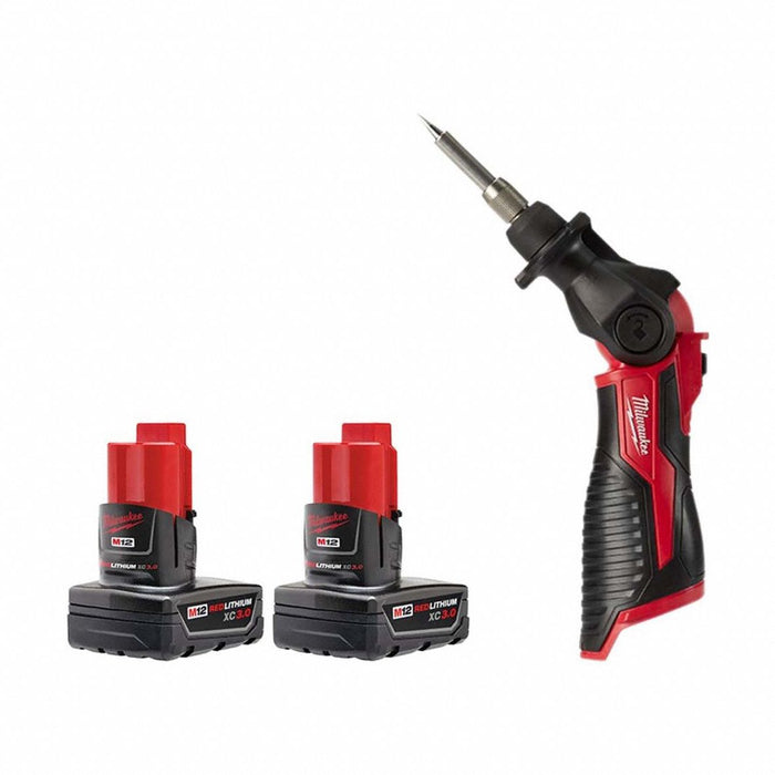 M12 Battery 2PK + M12 Soldering Iron