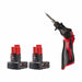 M12 Battery 2PK + M12 Soldering Iron