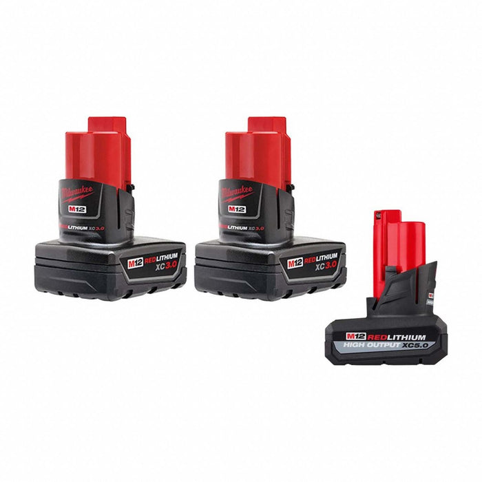 M12 RDL Battery 2PK + HO XC5.0 Battery