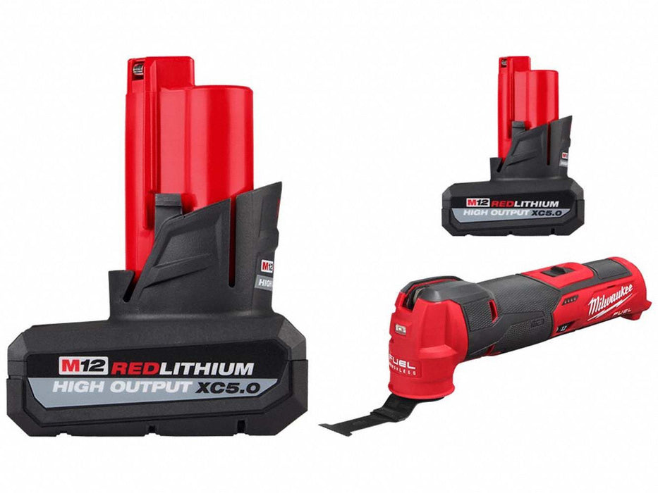 M12 5.0 Battery(2) + M12 FUEL Multi-Tool