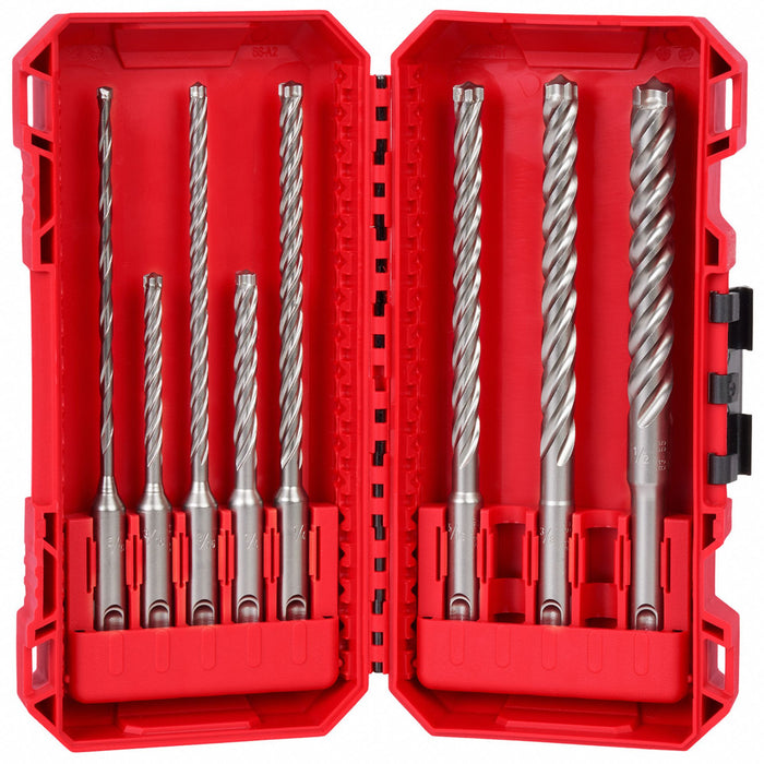 Rotary Hammer Drill Bit Set 2 in L Flute