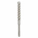 MX4 4-Cutter Hammer-Drill Bit 1/2x4x6 in