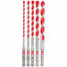 5pc Shockwave Carb Hammer Drill Bit Set