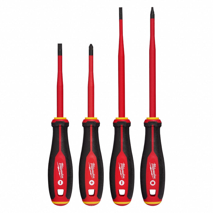 Insulated Screwdriver Set SAE 4 pcs