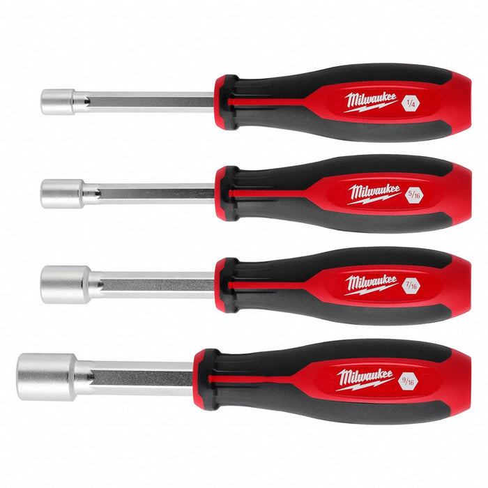 4 PC HollowCore(TM) SAE Nut Driver Set