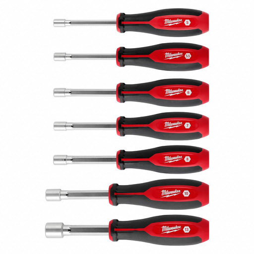 Nut Driver Set PP Handle 7 pcs