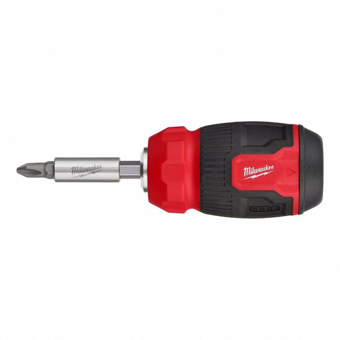 Multi-Bit Screwdriver Chrome 9 pcs