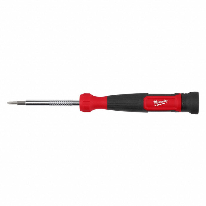 Multi-Bit Screwdriver Chrome 6 pcs