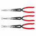 Long Reach Pliers Set Round Nose 3 