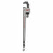 Pipe Wrench Al 20 1/2 in L 2.85 lb