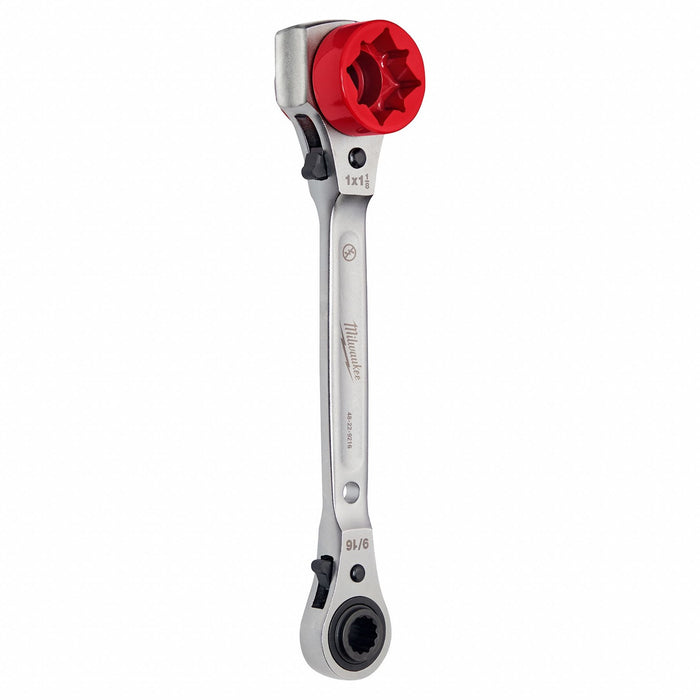 Ratcheting Wrench 11 1/4 in L Overall