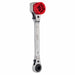 Ratcheting Wrench 11 1/4 in L Overall