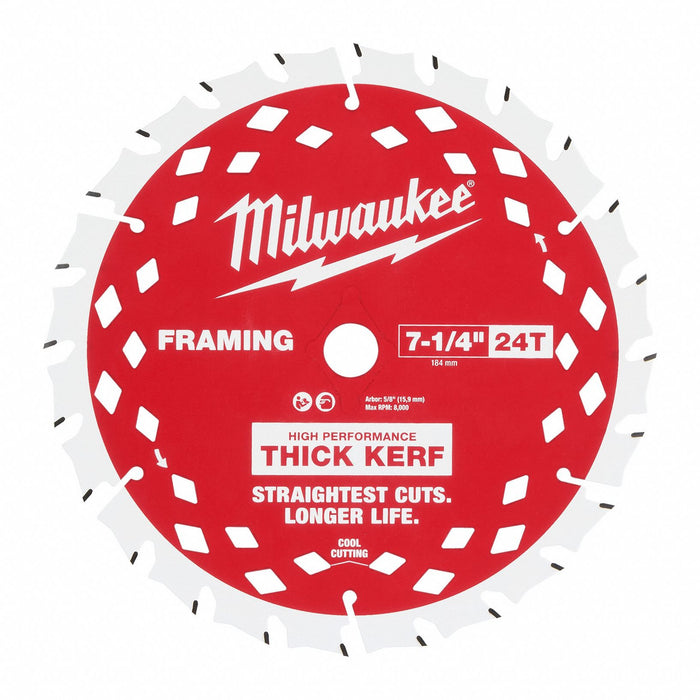 Thick Kerf Circ Bld 25PK 7-1/4 In.