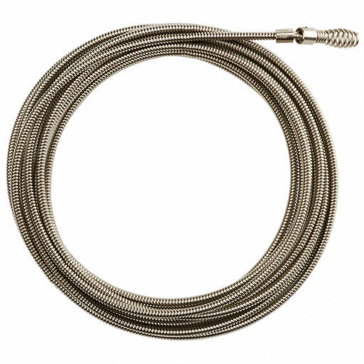 Drain Cleaning Cable 1/4 in Dia 25 ft L