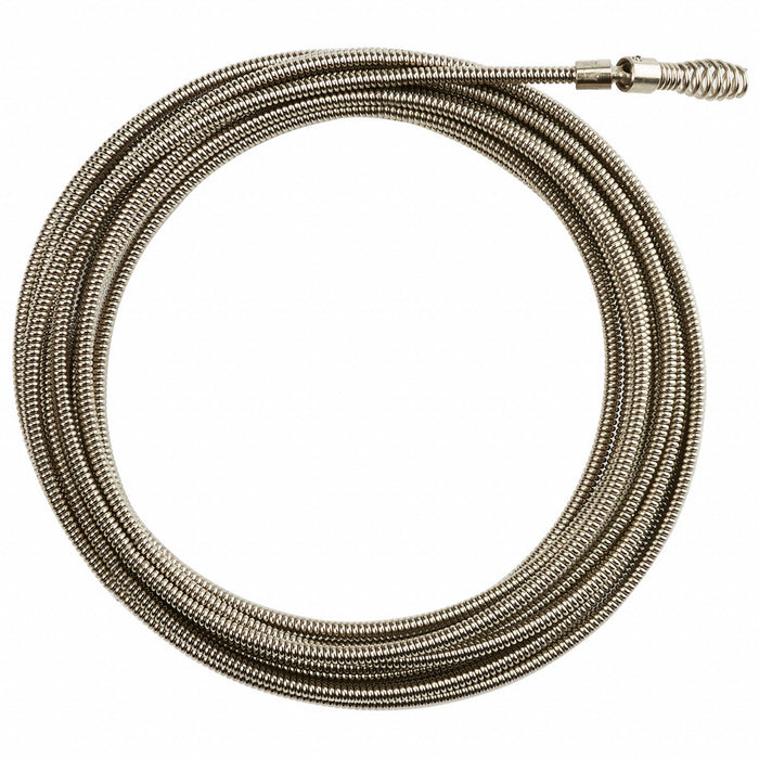 Drain Cleaning Cable 1/4 in Dia 25 ft L
