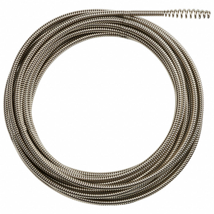 Drain Cleaning Cable 1/4 in Dia 35 ft L