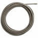 Drain Cleaning Cable 3/8 in Dia 25 ft L