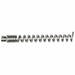 Straight Auger 7.88 in Overall L Steel