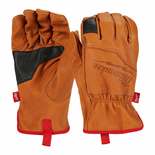 Goatskin Leather Work Gloves M PR