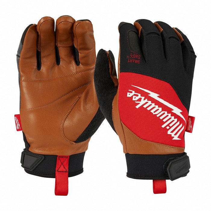 Work Gloves Black/Brown/Red S PR