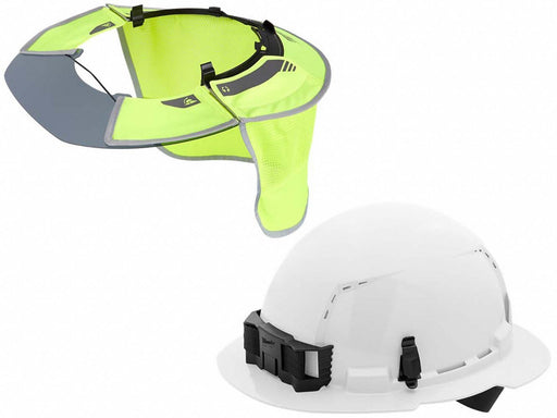 Ear Muffs and Hard Hat