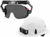 Eye Visor and Hard Hat