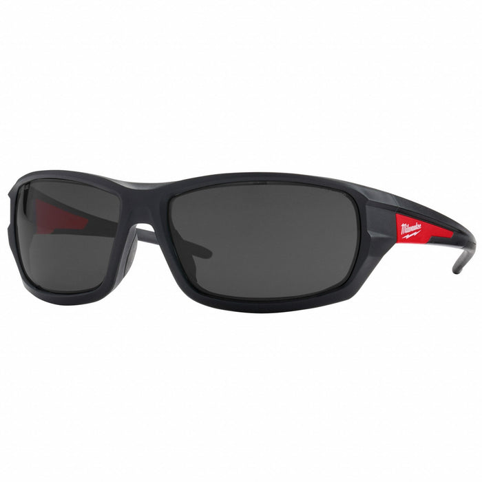 Safety Glasses Gray Anti-Fog Black