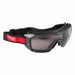 Safety Goggles TPV Black Wraparound