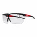 Safety Glasses Black/Red OTG-Wraparound