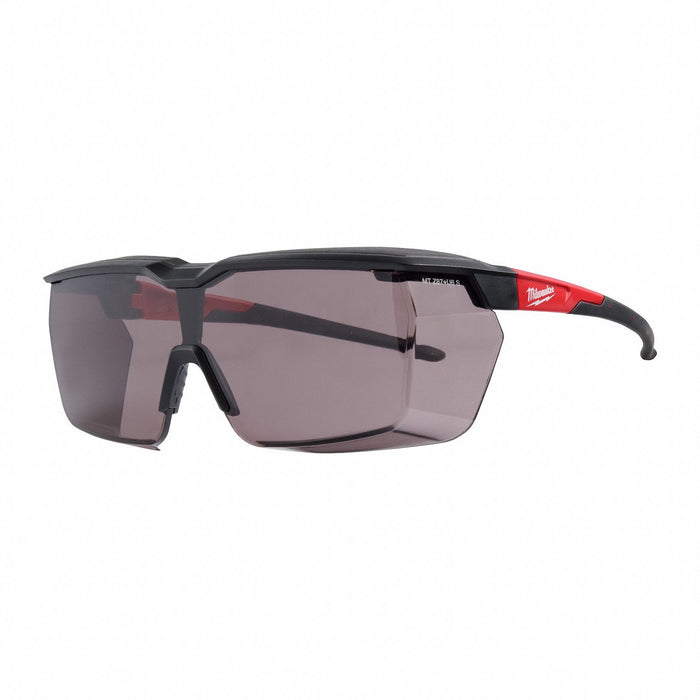Safety Glasses Black/Red OTG-Wraparound