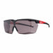 Safety Glasses Black/Red OTG-Wraparound