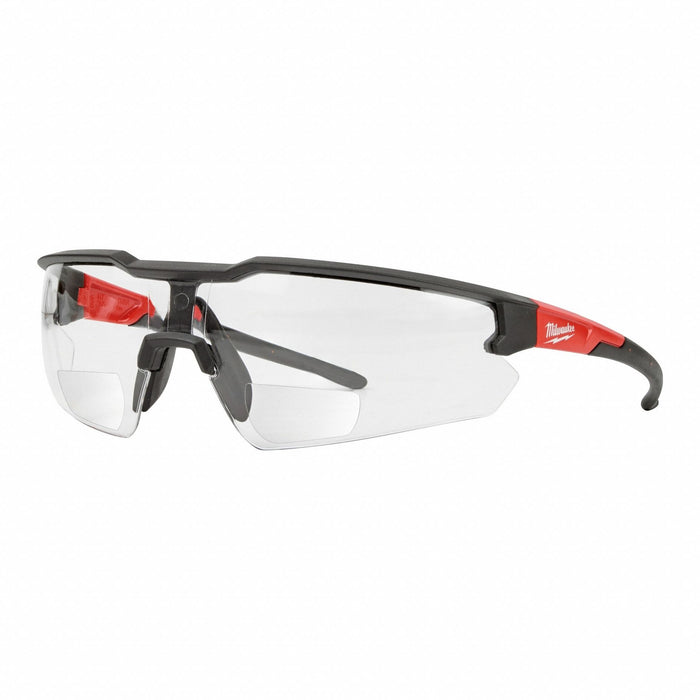 Safety Glasses +2.5 Clr Anti-Scratch Len