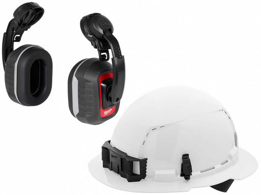 Faceshield and Hard Hat