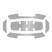 HardHatLabel Polycarbonate Silver