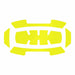 Hard Hat Label 8 H Polypropylene