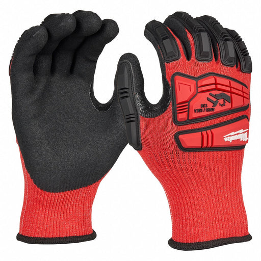 Work Gloves Knit Nitrile M