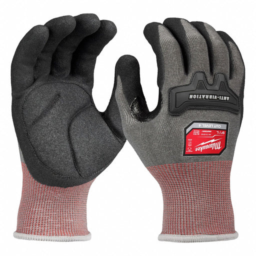 Knit Gloves L Dipped Nitrile