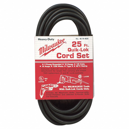 Cord 25 ft L MILWAUKEE
