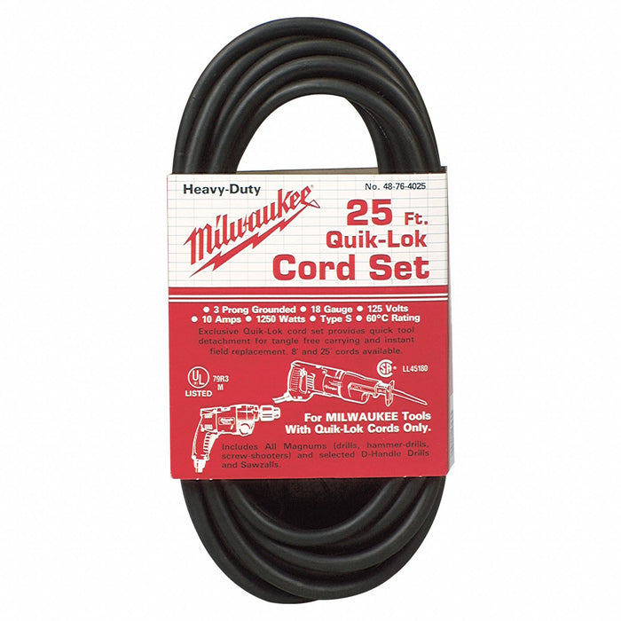 Cord 25 ft L MILWAUKEE