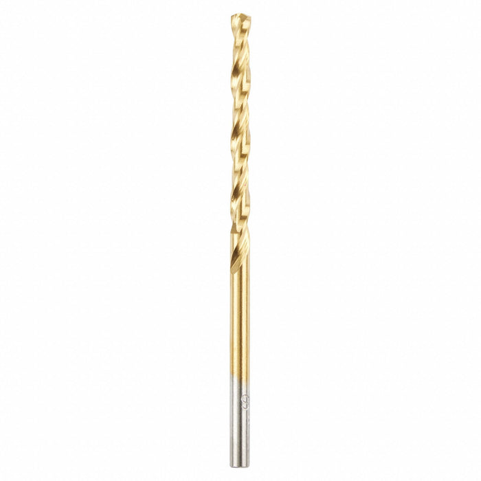 JobberLengthDrillBit 1/8in HSS PK2