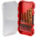 Hex Shank TiN Set 1/16in - 3/8in 15pc