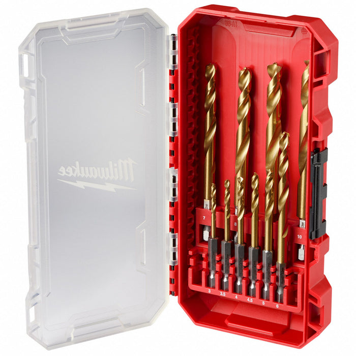 Drill Bit Set HSS 3mm - 10mm