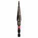 Step Cone Drill 1/8in to 1/2in Titanium