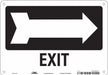 Safety Sign 7 in x 10 in Polyethylene