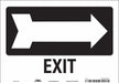 Safety Sign 7 in x 10 in Vinyl