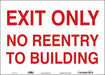 Safety Sign 10 in x 14 in Vinyl